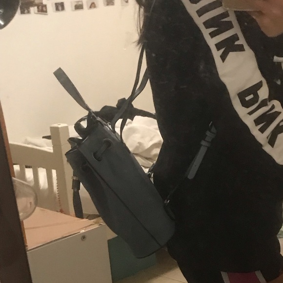 Blue mini backpack - Picture 5 of 5